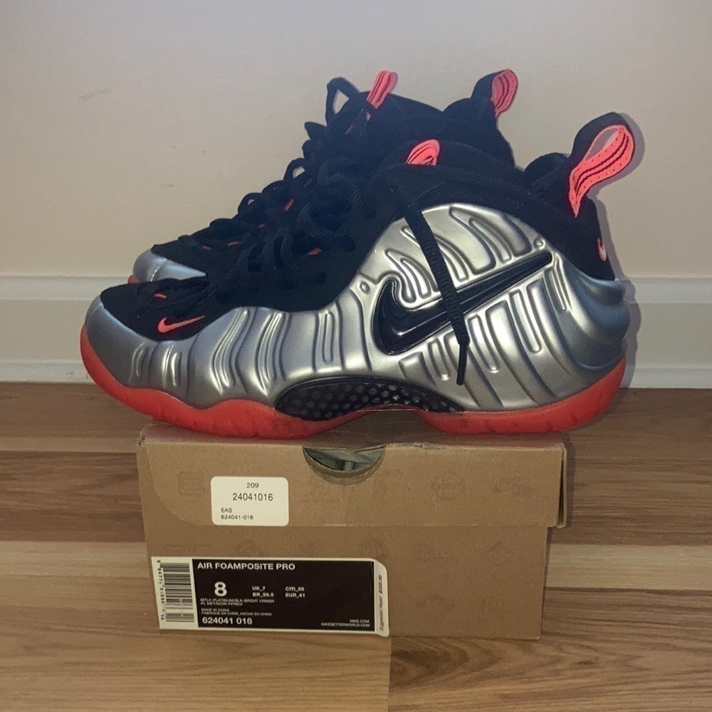 NIKE AIR FOAMPOSITE PRO
"Crimson"